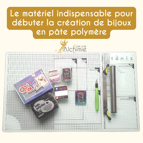 Le matériel indispensable pour débuter la création de bijoux en pâte polymère